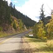 Chase Falkland Road at Pillar Lake FALL COLOURS