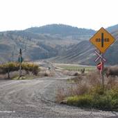 Walhachin CPR East Rail Tracks Crossing