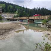 Golden Single Lane Bridge