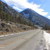 Highway 12 Lytton to Lillooet along Fraser River - To District Boundary only