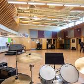 South Kamloops Secondary School 02 - 1st Flr East Hall - Band Room & Class Rooms