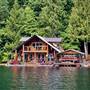 Float Homes on Great Central Lake