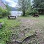 Paul Lake SW - Paul Lake Provincial Picnic Grounds & Parking across from Gibraltar Rock