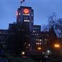 Vancouver City Hall - Winter and Night