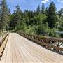 Spencer Road North along Fraser River Valley - Stein River Bridge & Fields